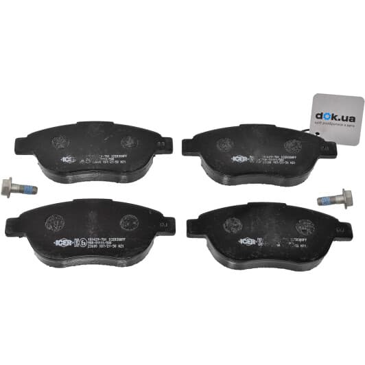 181429-701 Icer Гальмівні колодки