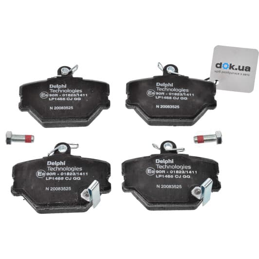 LP1465 Delphi Тормозные колодки