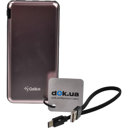 Повербанк Gelius Ultra Steel Thin 10000 mAh 18 Вт
