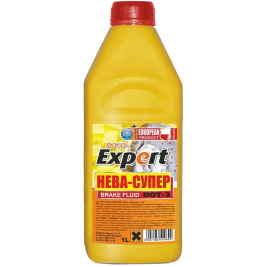 Тормозная жидкость Polo Expert Нева-Супер DOT 3 пластик