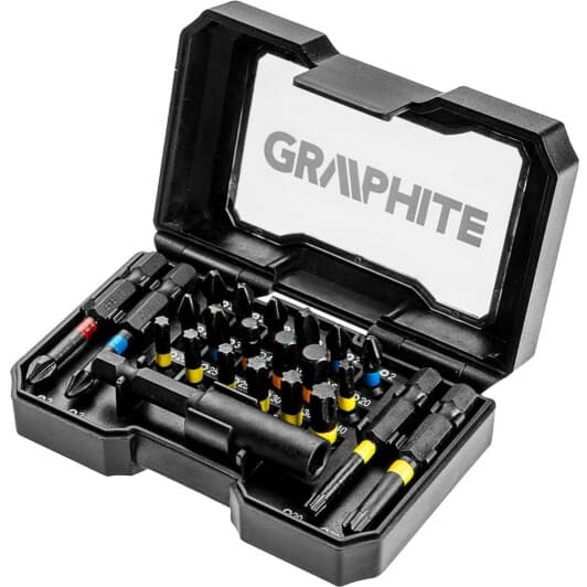 Набор бит с держателем Graphite 56H612 22 шт.