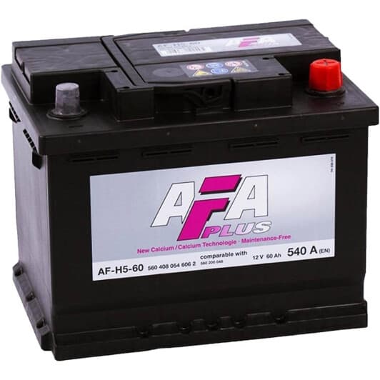Акумулятор Afa 6 CT-60-R 560408054