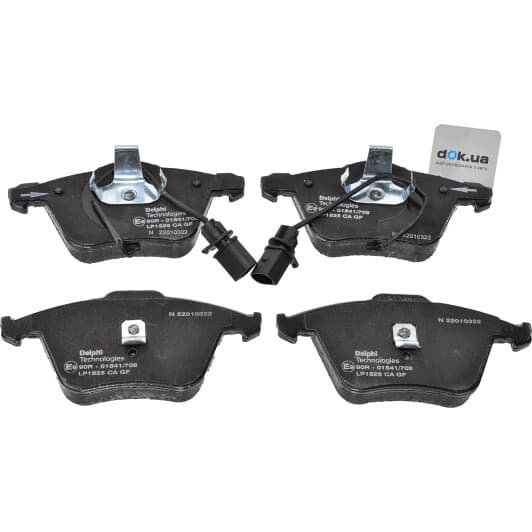LP1825 Delphi Тормозные колодки