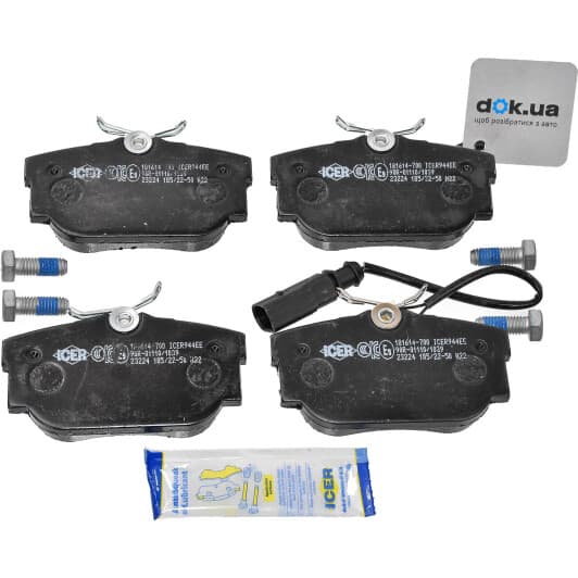 181614-700 Icer Гальмівні колодки для Volkswagen Transporter