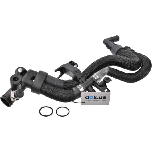 03785 Metalcaucho Патрубок радиатора системы охлаждения двигателя