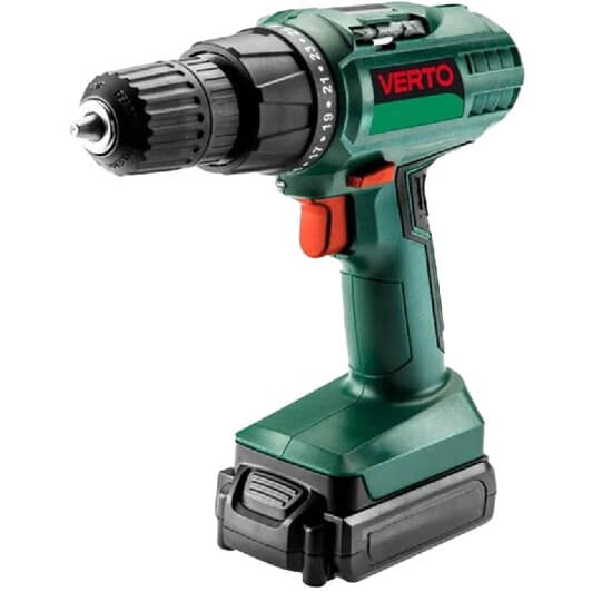 Шуруповерт Verto аккумуляторный 50G274 (1 акуммулятор + чехол)