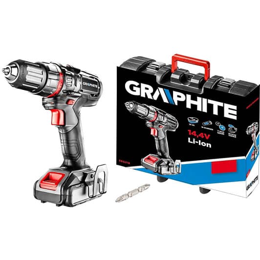 Шуруповерт Graphite аккумуляторный 58G218 (1 акуммулятор + чехол)