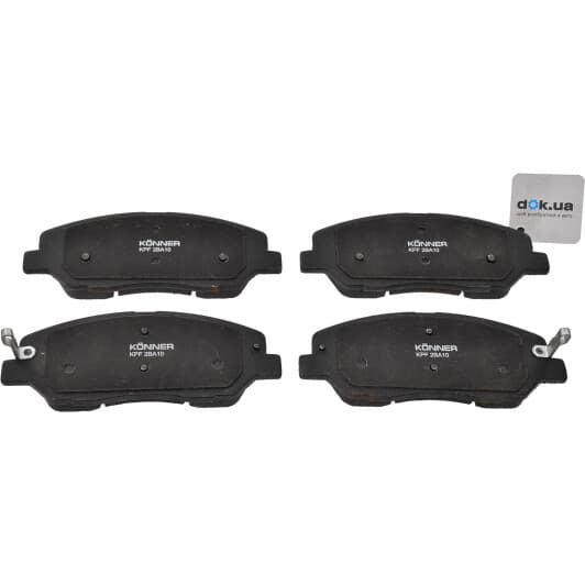 kpf2ba10 KONNER-KOREA Тормозные колодки