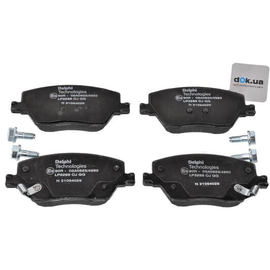 LP3289 Delphi Гальмівні колодки для Fiat Tipo