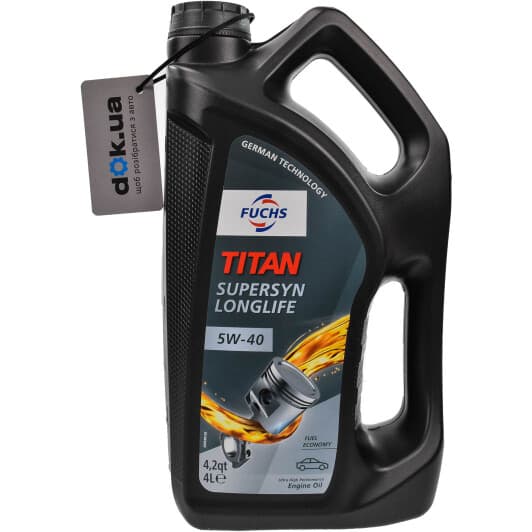 Fuchs Titan Supersyn Long Life 5W-40 (4 л) моторна олива