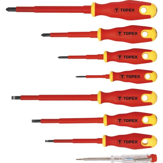 Набір викруток діелектричних Topex 39D674 8 шт.
