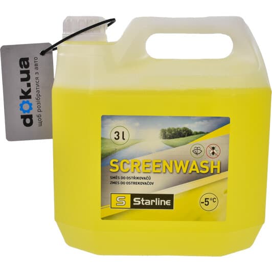 Омивач скла Starline зимовий -5 °С лимон (3 л)