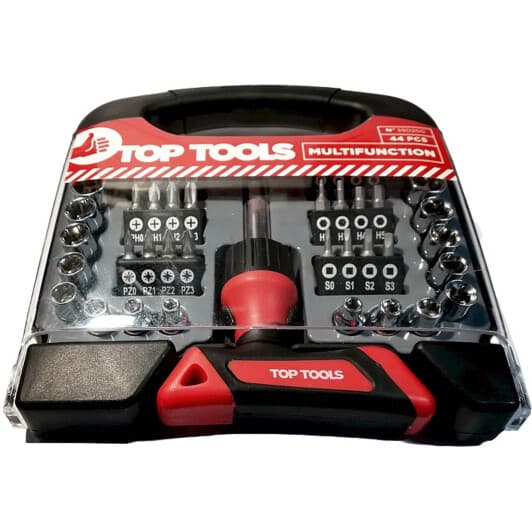Викрутка з набором бит Top Tools 39D200