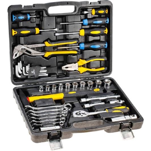 Набор инструментов Topex 38D225 1/2", 1/4" 41 шт.