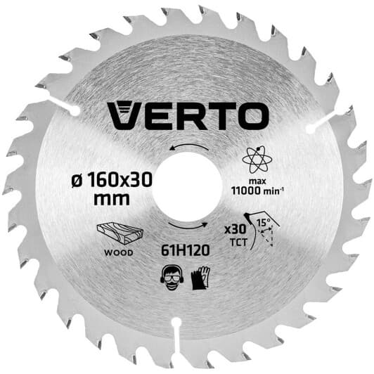 Круг отрезной Verto 61H120 160 мм