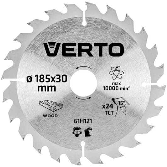 Круг отрезной Verto 61H121 185 мм