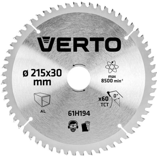 Круг отрезной Verto 61H194 215 мм