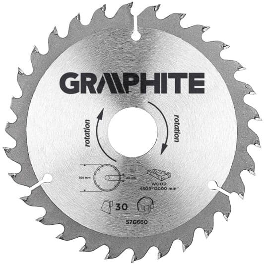 Круг відрізний Graphite 57H660 160 мм