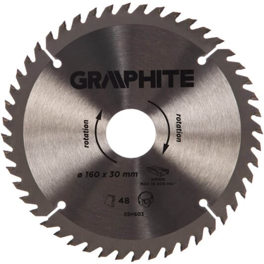 Круг отрезной Graphite 55H603 160 мм