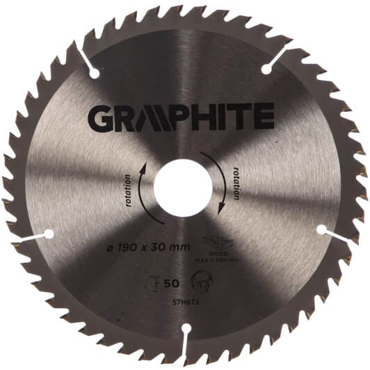 Круг відрізний Graphite 57H672 190 мм