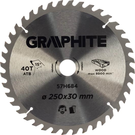 Круг отрезной Graphite 57H684 250 мм