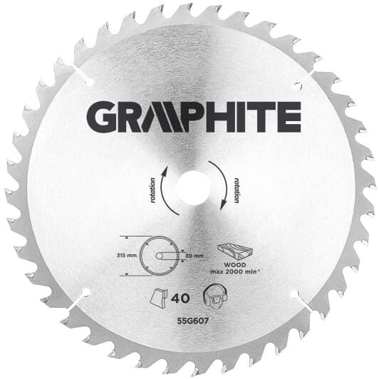 Круг відрізний Graphite 55H607 315 мм