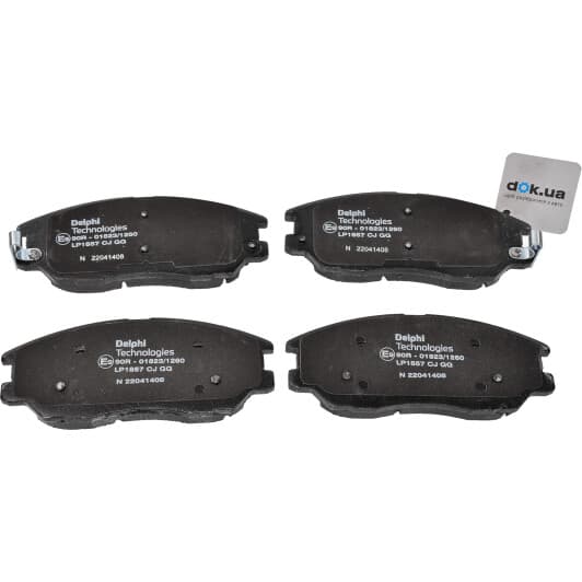 LP1857 Delphi Тормозные колодки