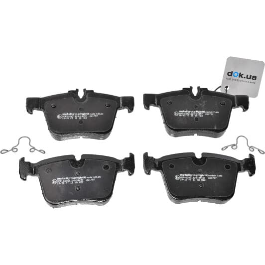 2210200 Metelli Гальмівні колодки для Mercedes C-Class