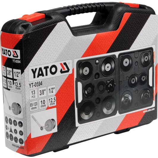 Набір ключів для знімання масляних фільтрів Yato YT-0594 11 шт