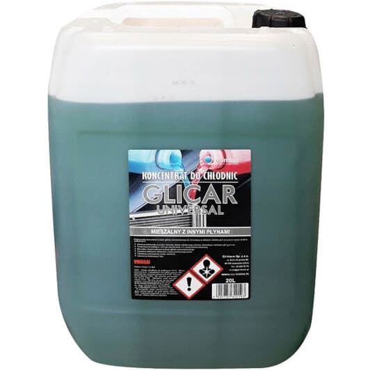 GLICAR G11 зелений 20 л (GL1020CN) концентрат антифризу