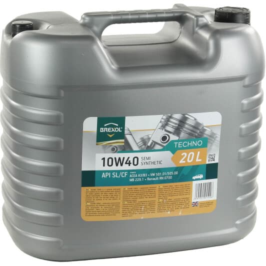 Brexol Techno 10W-40 (20 л) моторна олива
