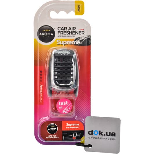 Ароматизатор Aroma Car Supreme Slim Strawberry 7 мл