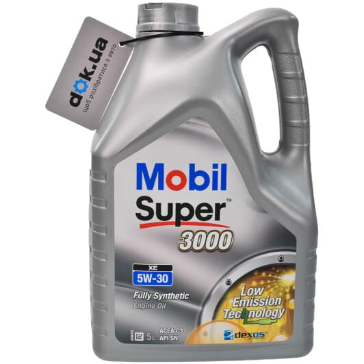 Mobil Super 3000 XE 5W-30 (5 л) моторное масло