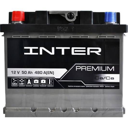 Аккумулятор Inter 6 CT-50-L Premium 4820219073673