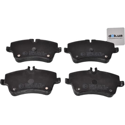 1278 Tomex Тормозные колодки