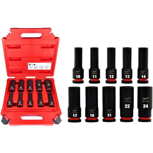 Набір торцевих головок Milwaukee 4932480457 1/2"