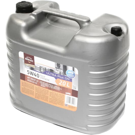 Brexol Ultra Plus GN 5W-40 (20 л) моторна олива