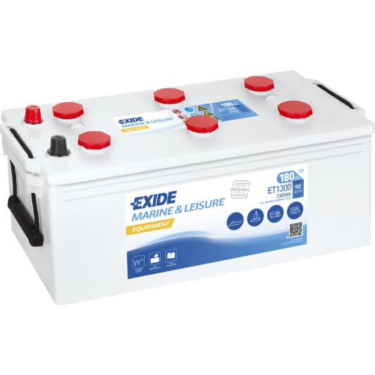 Тяговый аккумулятор Exide Marine & Leisure ET1300 180 Ач 12 В