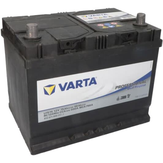 Тяговый аккумулятор Varta Professional Dual Purpose VA812071000 75 Ач 12 В