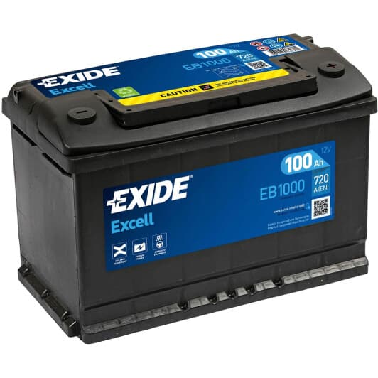 Аккумулятор Exide 6 CT-100-R Excell EB1000