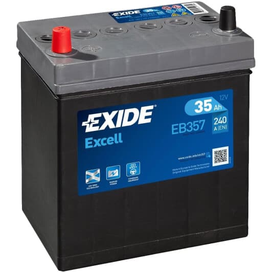 Аккумулятор Exide 6 CT-35-L Excell EB357