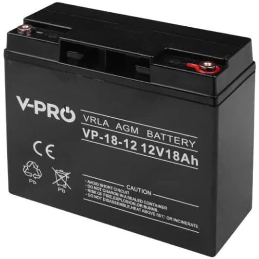 Аккумулятор для ИБП Volt Polska 34234 18 Ач 12 В