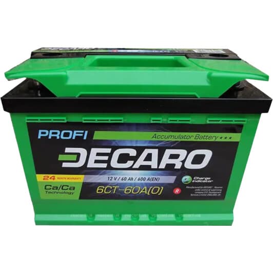 Акумулятор DECARO 6 CT-60-L Profi 66031pro