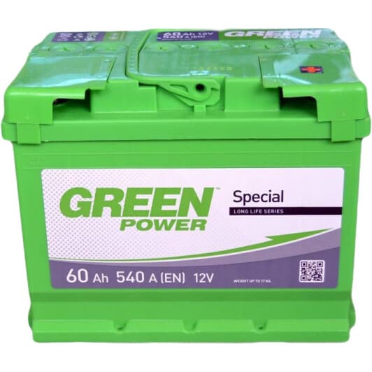 Аккумулятор Green Power 6 CT-60-R Special 22358