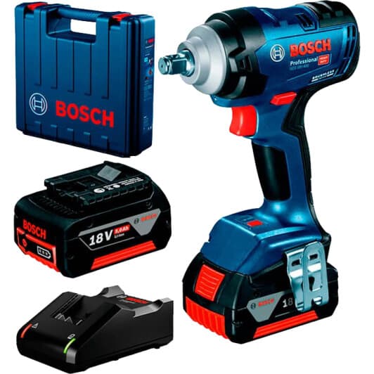 Гайкокрут акумуляторний Bosch GDS 18V-400 Professional (2 акумулятори + ЗП)