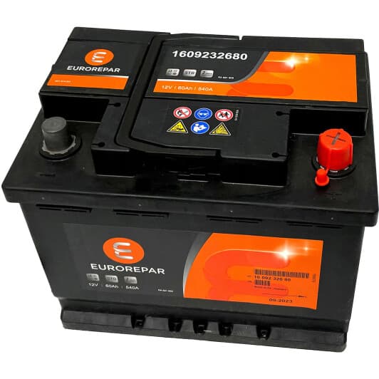 Акумулятор Eurorepar 6 CT-60-R 1609232680