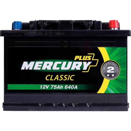 Акумулятор Mercury 6 CT-75-R Classic P47296