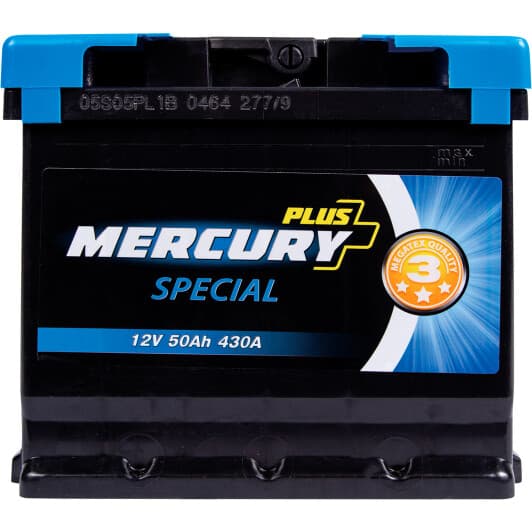 Аккумулятор Mercury 6 CT-50-L Special P47297