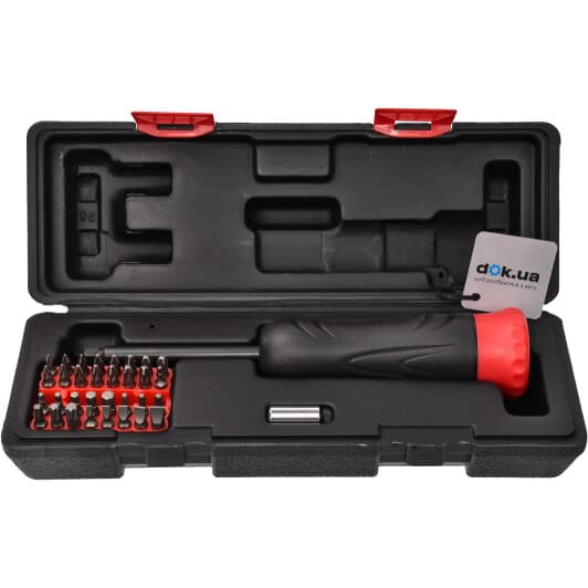 Отвертка электронная динамометрическая с набором бит JBM 51830