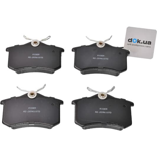 RD20961STD Rider Тормозные колодки